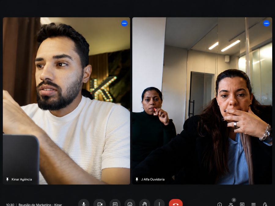 Reunião da Kinar com a equipe de um cliente